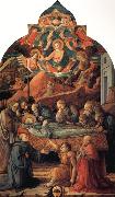 Fra Filippo Lippi The Death of St Jerome. Spain oil painting artist